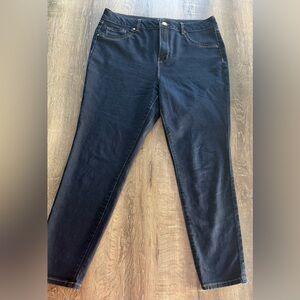 d.jeans Dark Wash Skinny Jeans - Size 14 - Stretch Denim